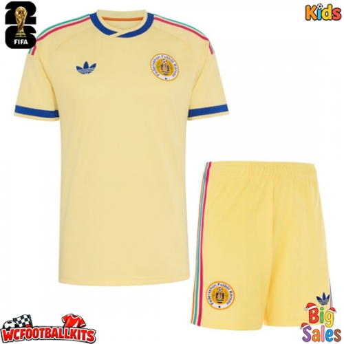 Curacao Replica Away Stadium Kit for Kids World Cup 2026 Short Sleeve (+ pants)